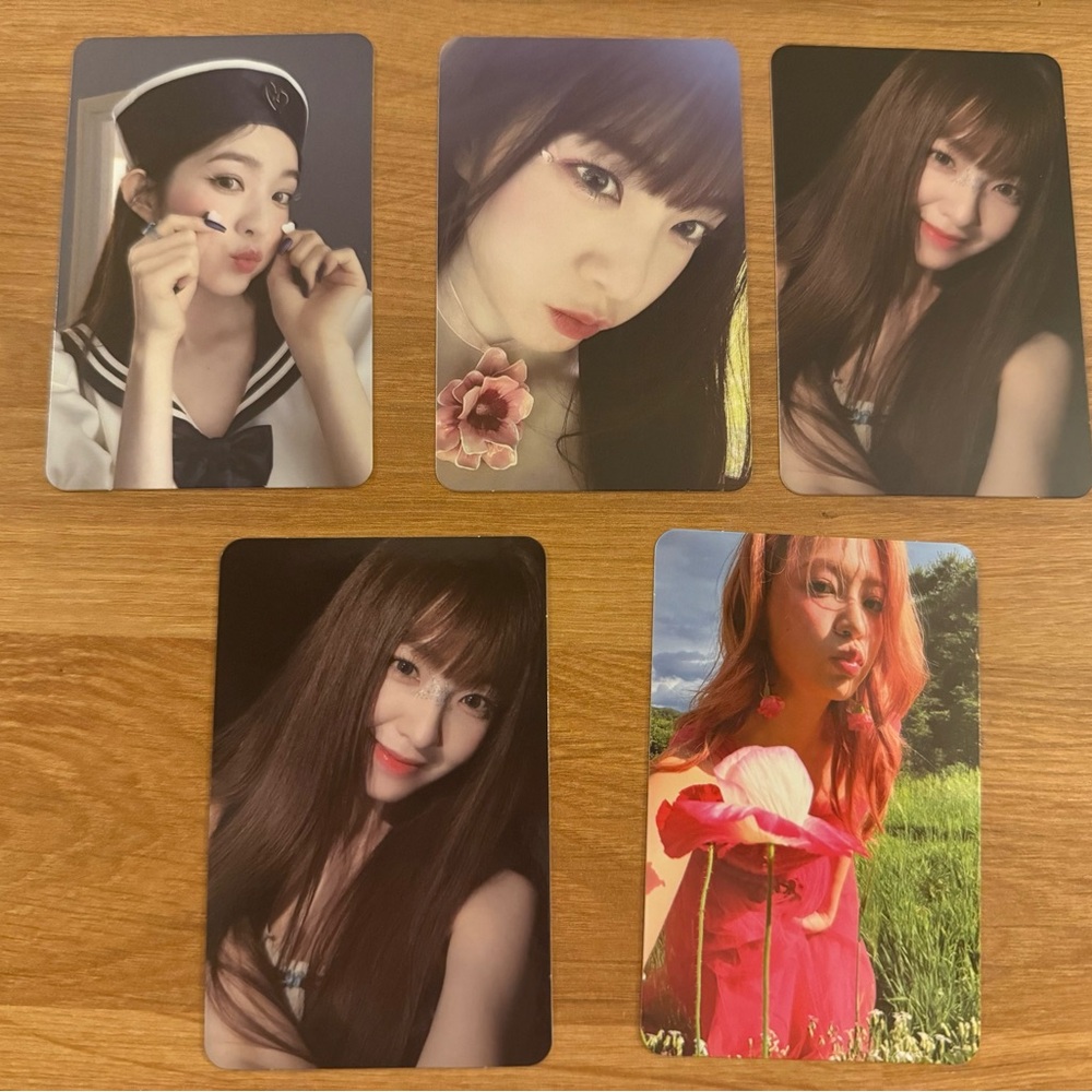 Red Velvet photocards